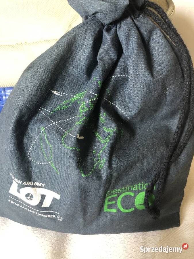 limitowana saszetka na podróż logo LOT wygodna Zegrze