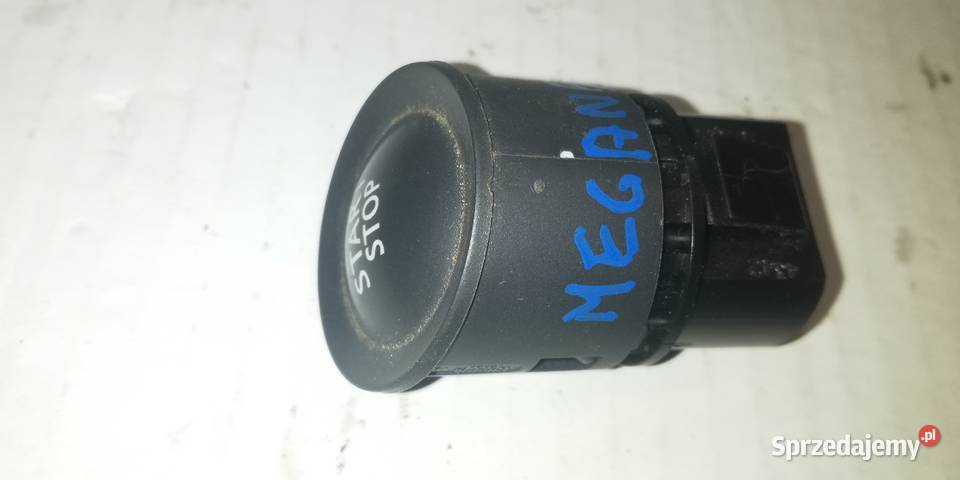 przycisk startstop Renault Megane 2 Scenic 2 Układ elektryczny Piotrków Trybunalski