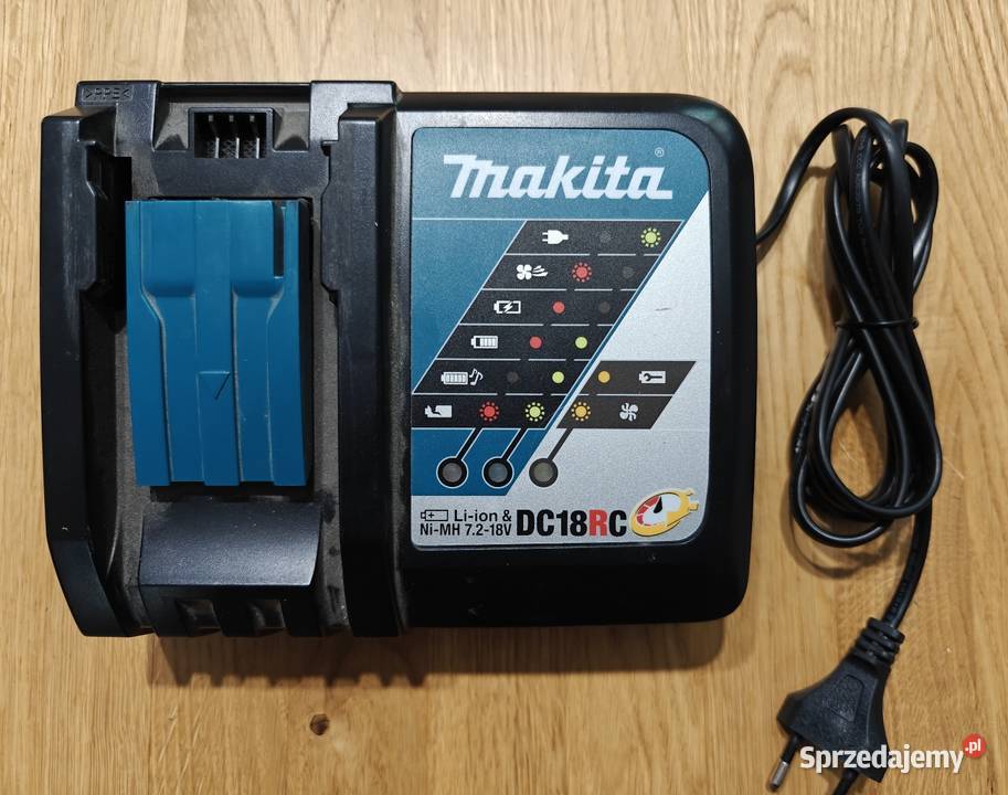 Ładowarka Makita DC18RC z melodyjkami oryginał Akumulatory