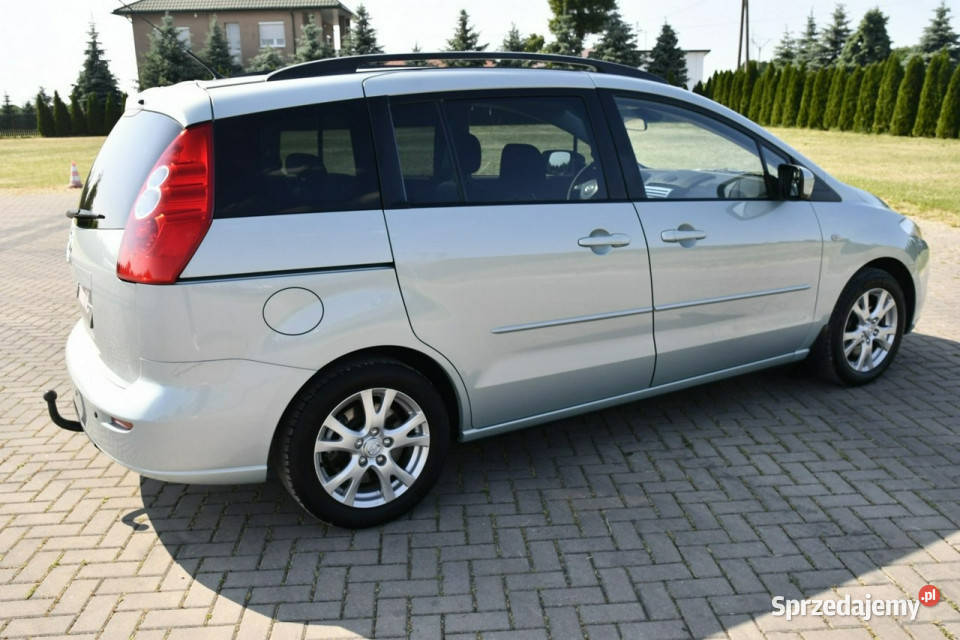 Mazda 5 18Benz Dudki11 SerwisKlimatyzacja7 isofix Kutno