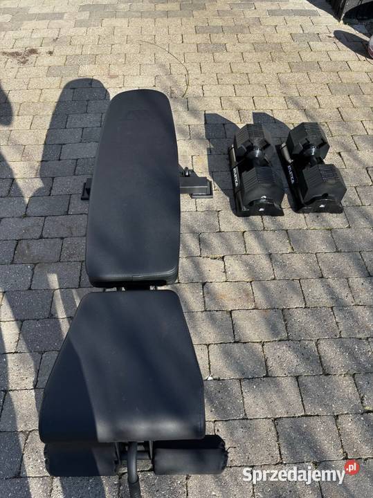 ławeczka Atletica hantle regulowane 2540 dolnośląskie Wrocław sprzedam