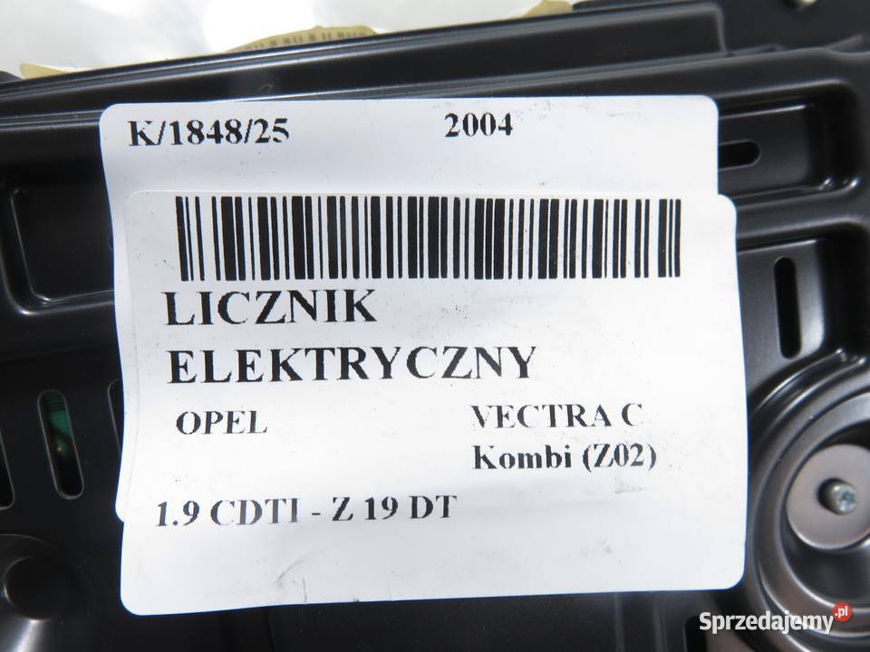 LICZNIK OPEL VECTRA C 19 CDTI 13186698EJ małopolskie