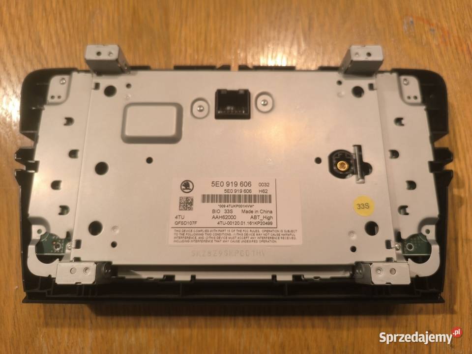 Wyświetlacz Ekran MIB2 Skoda Octavia 3 5E0919606 Pozostałe Zabrze