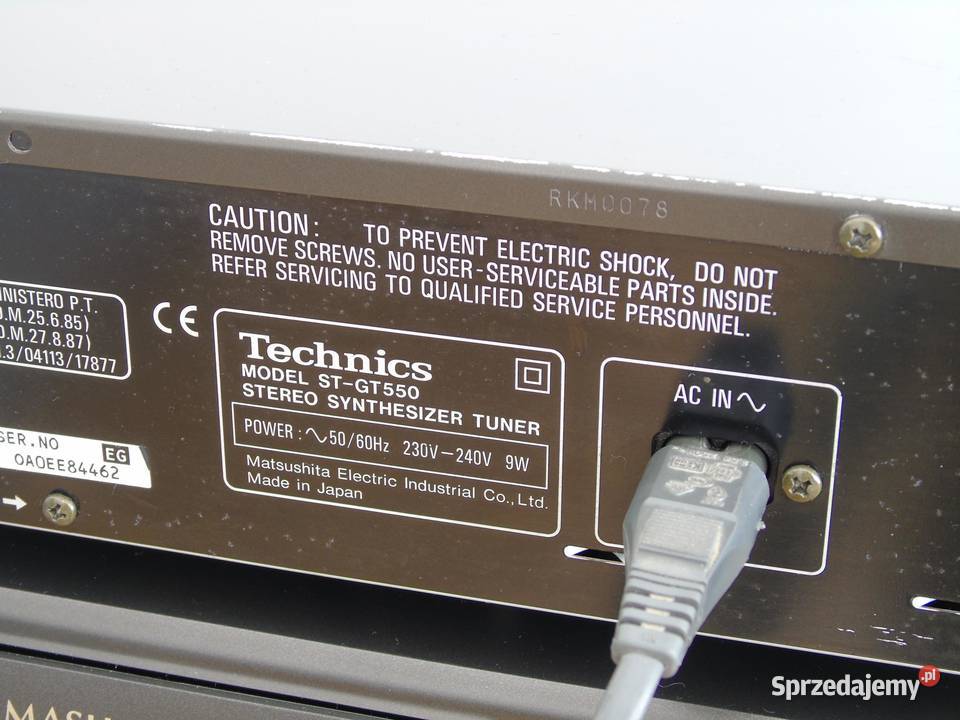 Tuner radiowy Technics STGT550RDS DOSTAWA podkarpackie Jasło