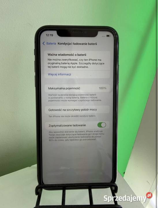 iPhone 11 64GB 100 Kondycja Czarny Kalisz