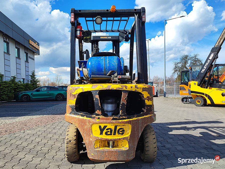 Wózek widłowy Yale GLP25VX 2170 25 t duplex 329 sprzedam