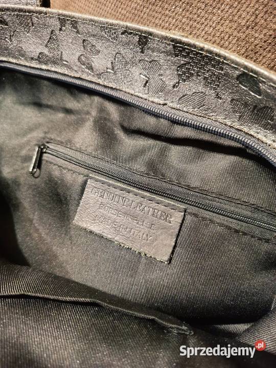 Uniwersalna Torebka Skórzana Genuine Leather w Suwałki