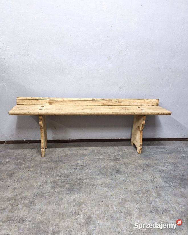 Stara wiejska ławka AntykiMarki Marki