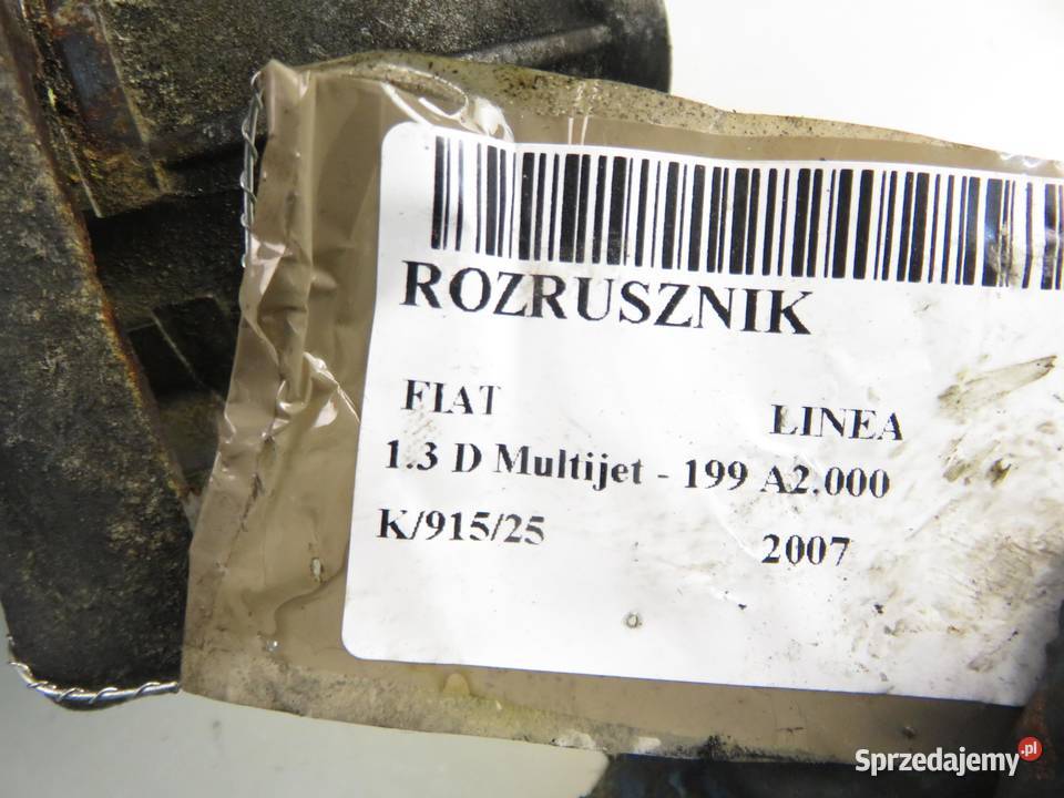 ROZRUSZNIK FIAT LINEA 13 D Multijet 199 A2000