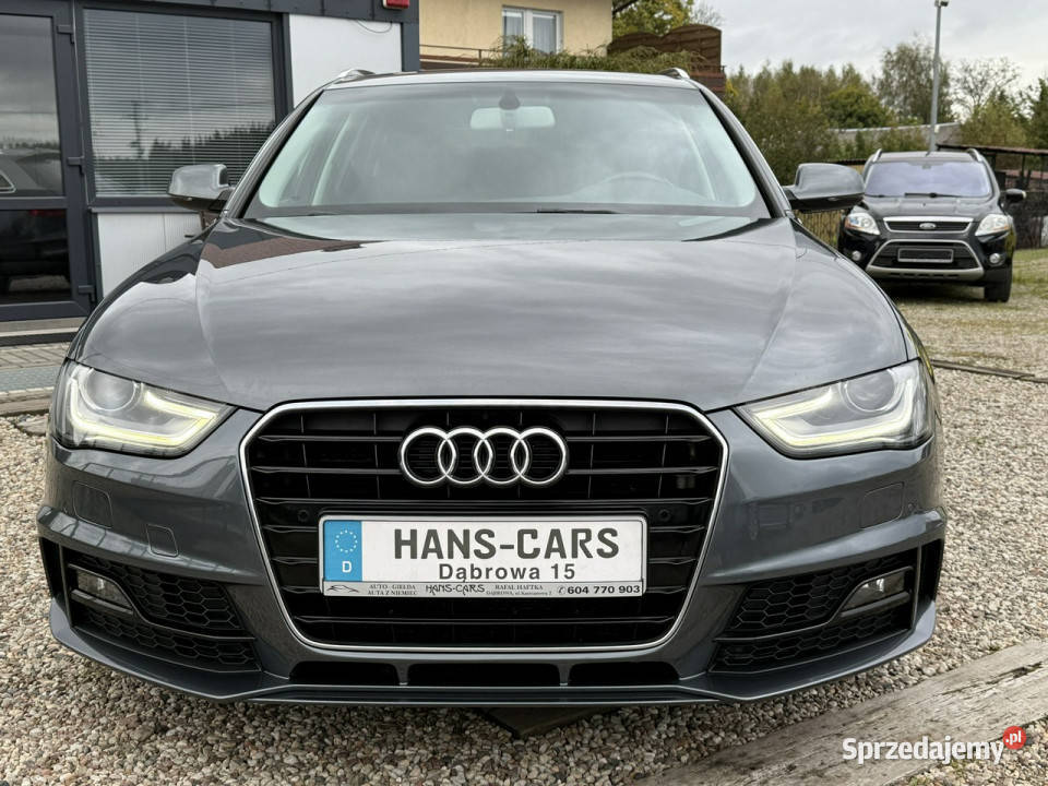 Audi A4 SLINEBIxenonledyserwissuper stan B8 Dąbrowa