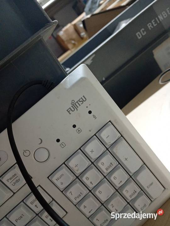 Profesjonalna klawiatura USB Fujitsu KBPC Px Eco czarny Przysucha