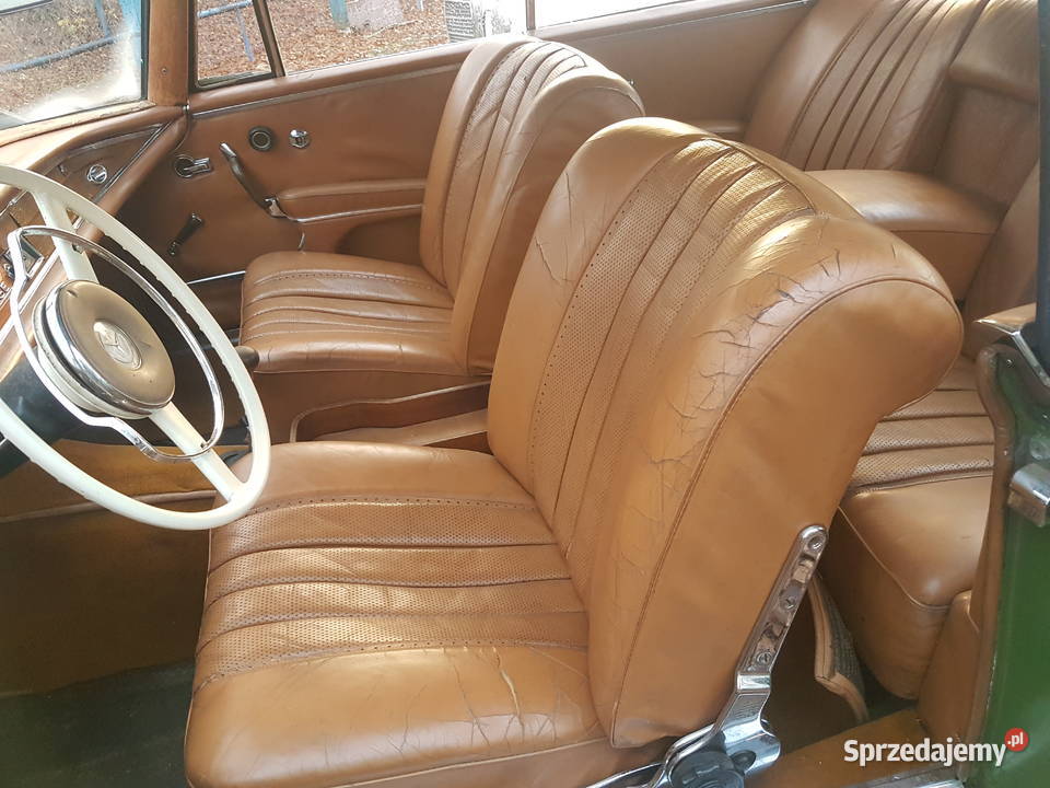 Mercedes 111 coupe 220 w trakcie renowacji Łochowo