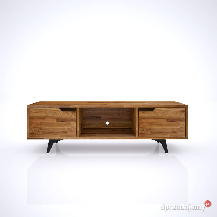 KALVAG szafka RTV 140x40 dąb 140cm Września