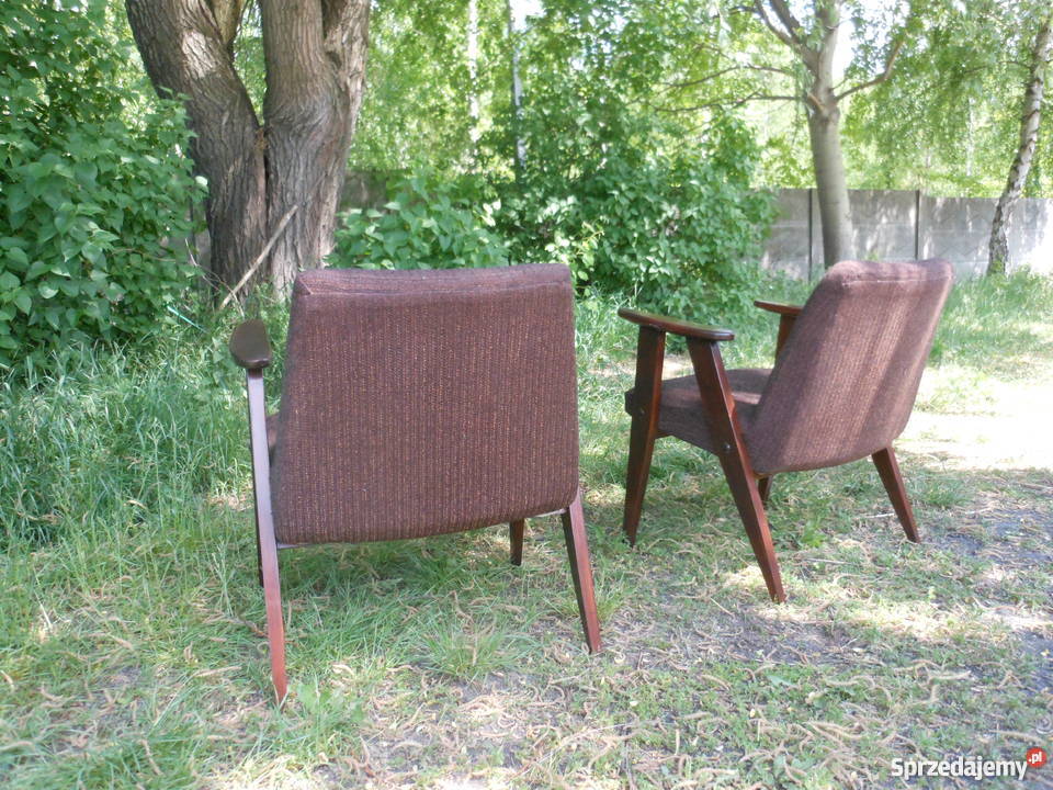 Fotel PRL Chierowski 366 stylowe Fotele i pufy