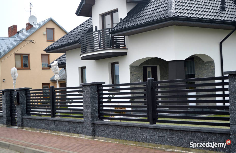 nowoczesne bramy ogrodzenia panelowe żaluzjowe Ogrodzenia i bramy Lublin