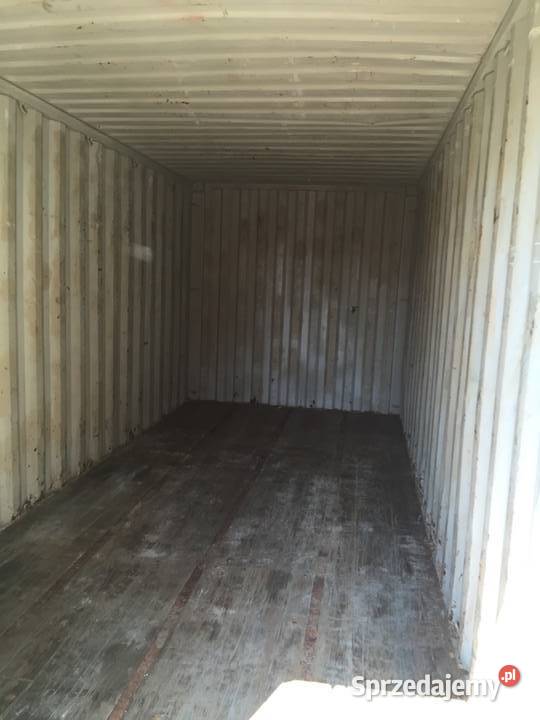 Kontenery morskie 20DVużywane Magazynowanie Gdynia