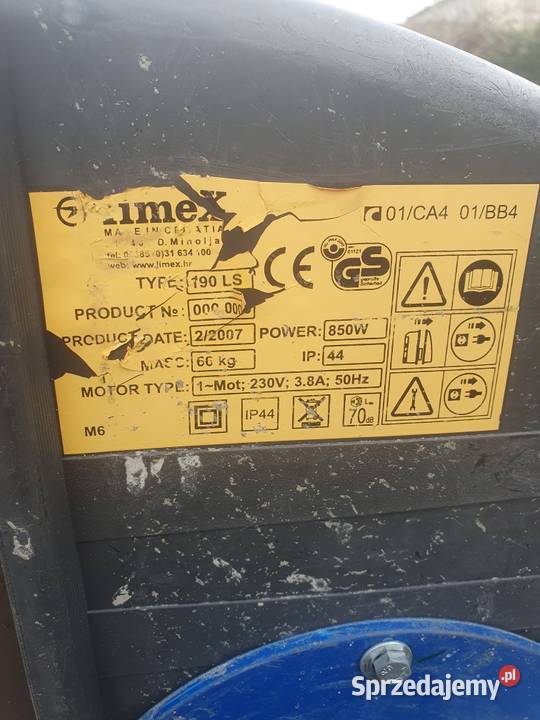 Betoniarka budowlana elektryczna Limex 190LS Imielin