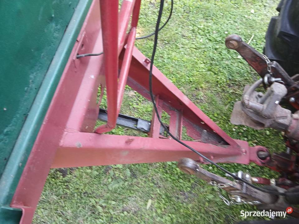 Przyczepa rolnicza jednoosiowa