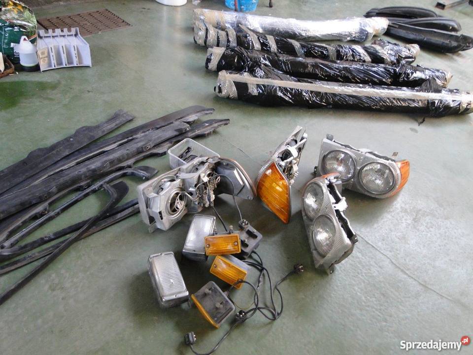 Wkład lampy przód Mercedes W107 USA R107 lampa wielkopolskie Skórzewo