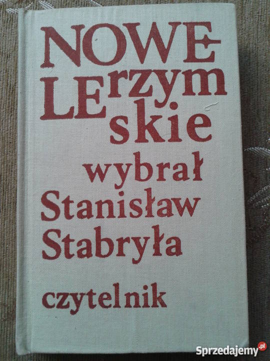 NOWELE RZYMSKIE Wybrał Stanisław STABRYŁA Parczew