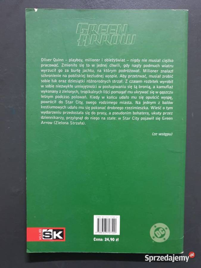 Green Arrow Kołczan część 1 wydanie 1