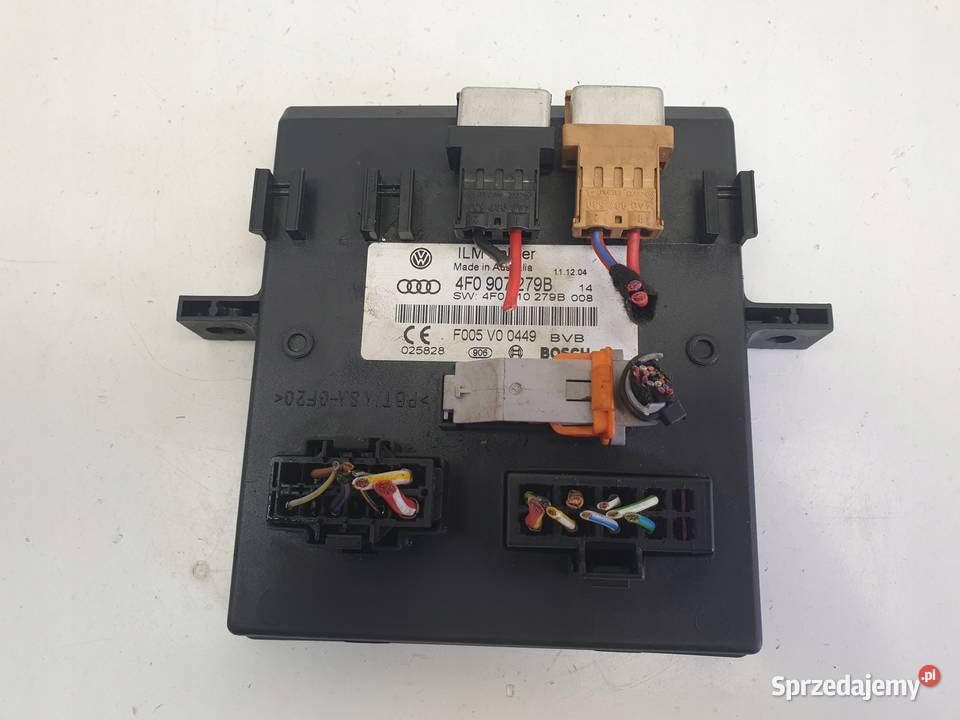 Audi A6 C6 MODUŁ ŚWIATEŁ Sterownik 4F0907279B Rudka