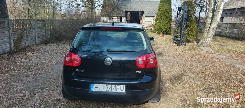 Volkswagen Golf 5 2008 19 TDI łódzkie Łowicz sprzedam
