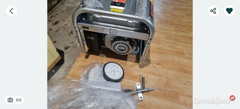 Agregat prądotwórczy Marburg 230v 380v 12v nowy Świdwin
