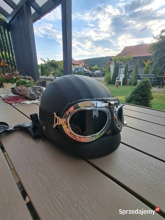 Kask retro nowy Folusz