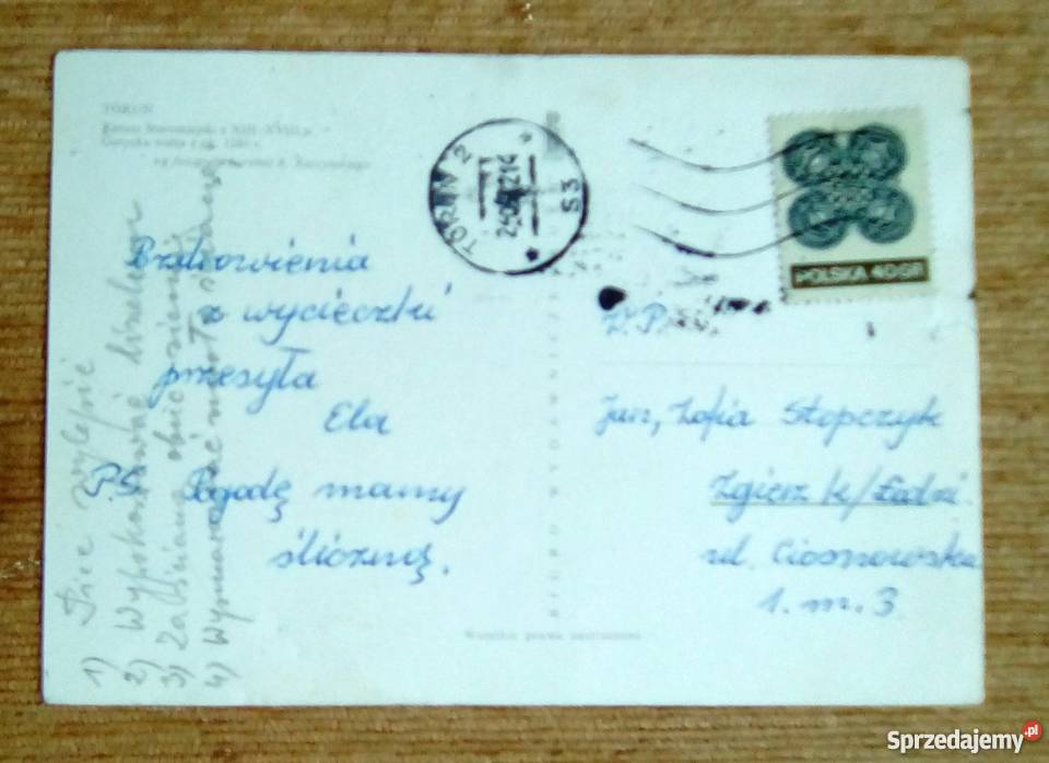 TORUŃ GOTYCKA WIEŻA I RATUSZ STAROMIEJSKI