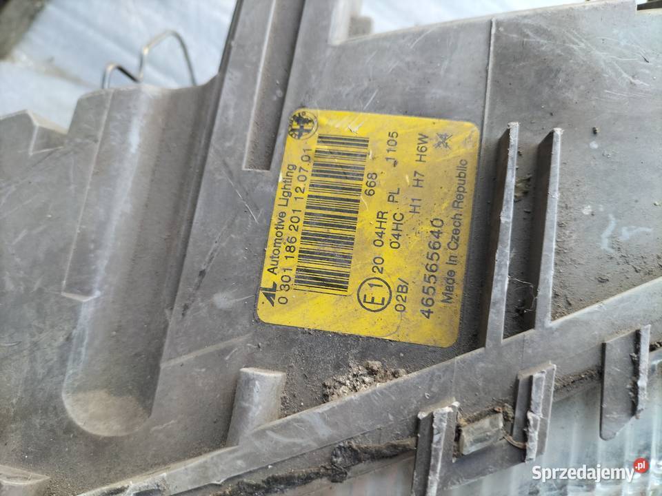 Alfa Romeo 147 465565640 LAMPA PRZÓD PRZEDNIA Motoryzacja Kamień-Kolonia