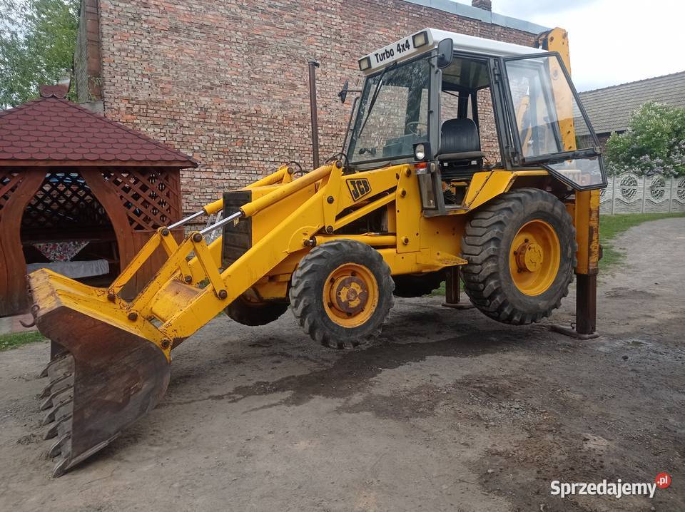 Koparko ładowarka JCB 3cxt 4x4 rewers teleskop Zawiercie sprzedam