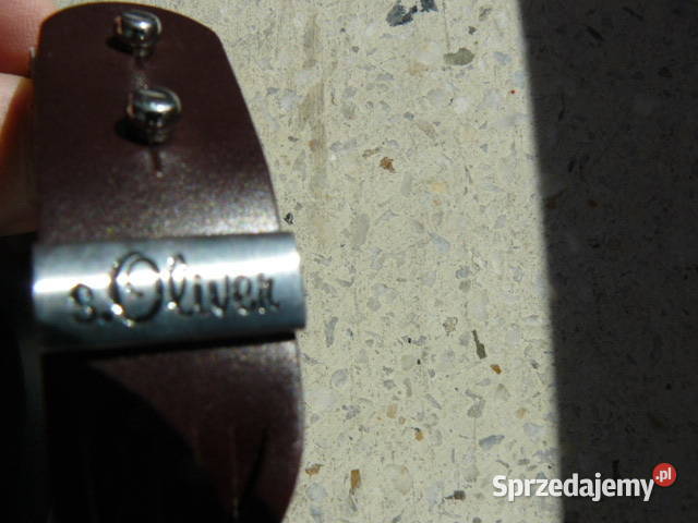 sOliver bransoletka skorzana 10 zl Ozdoby Galanteria i dodatki Rzeszów