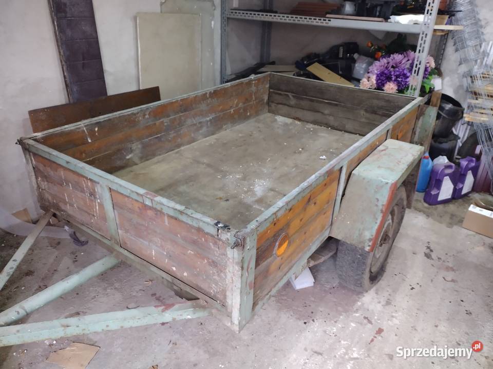 Przyczepa jednoosiowa Lubków