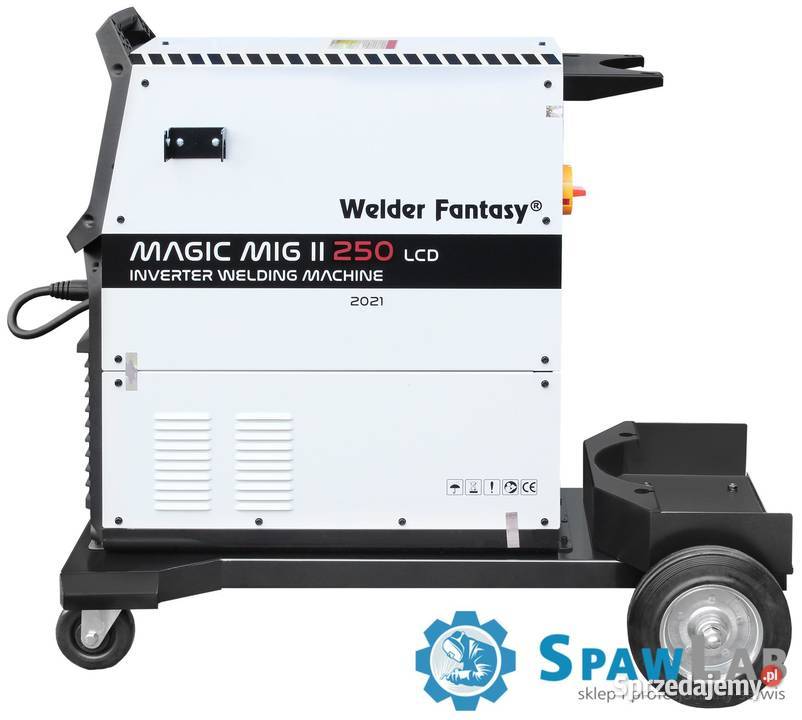 Welder Fantasy MAGIC2 250A 4X4 LCD Półautomaty spawalnicze Narzędzia wielkopolskie Krotoszyn