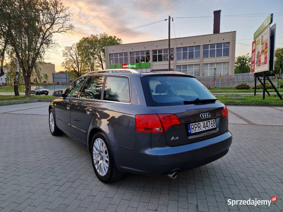 Audi A4 B7 Avant 16 8v Benzyna Bez rdzy Śliczna benzyna Głogów Małopolski
