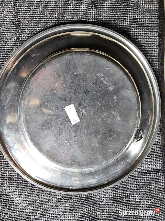 Duży tależyk z cyny 19061956 Łagów