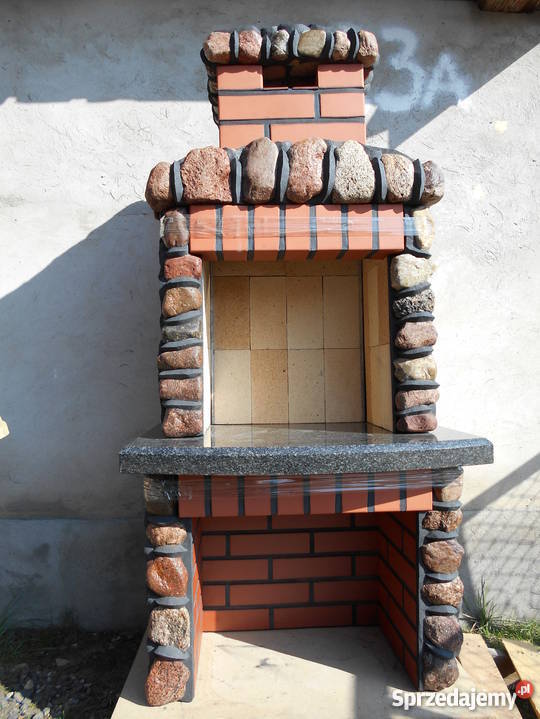 Grill ogrodowy z kamienia Grillowanie Kętrzyn