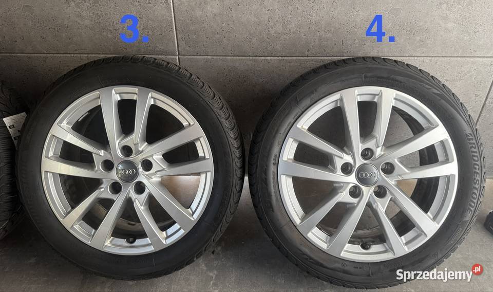 17 Audi A3 8V OEM oryginalne felgi koła komplet wielkopolskie