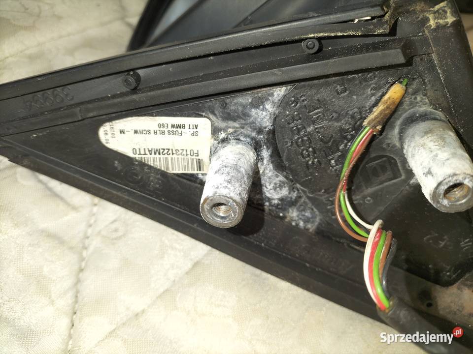 Prawe lusterko BMW E60 E61 przedlift ładne KOLOR Poręba