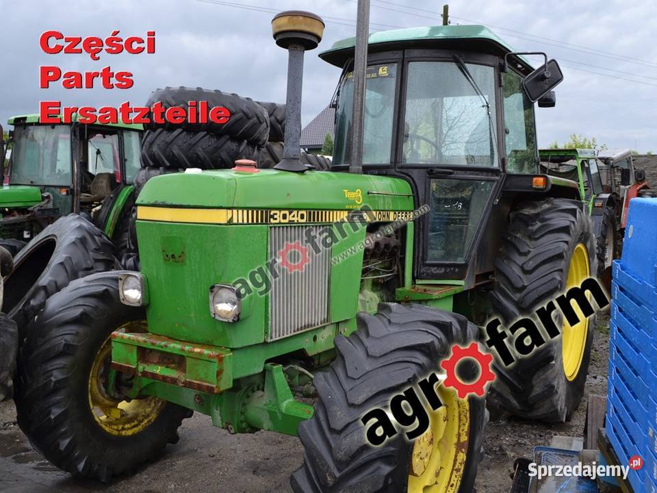 John Deere 3040 części skrzynia biegów silnik Byków