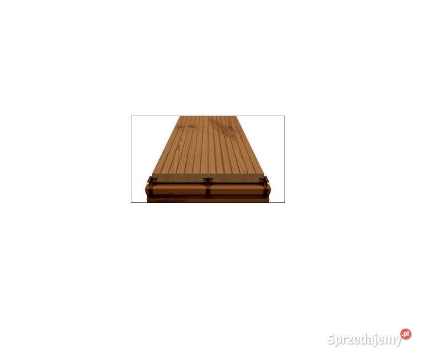 Deska tarasowa thermo sosna ryflowana 26x117mm Zielona Góra sprzedam