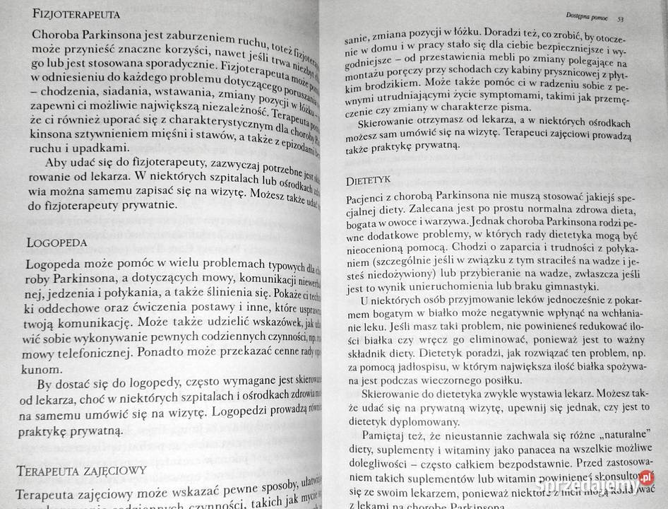radzić sobie z chorobą Parkinsona Bridget miękka lubelskie