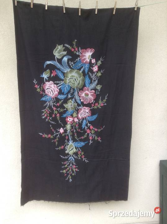 Kupon tkaniny z motywem kwiatowym 100 bawełny