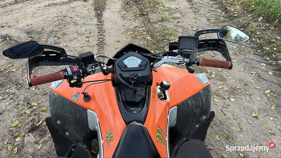 Quad Sym eton Vector st 300 pomarańczowy Kalisz Pomorski