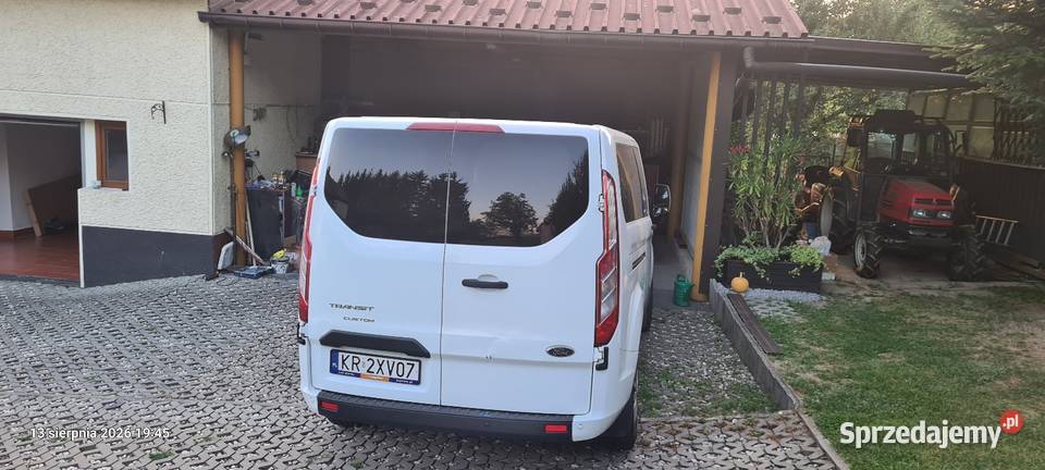 Ford Transit Custom 9 osobowy 2022 salon wielofunkcyjna kierownica Dębica