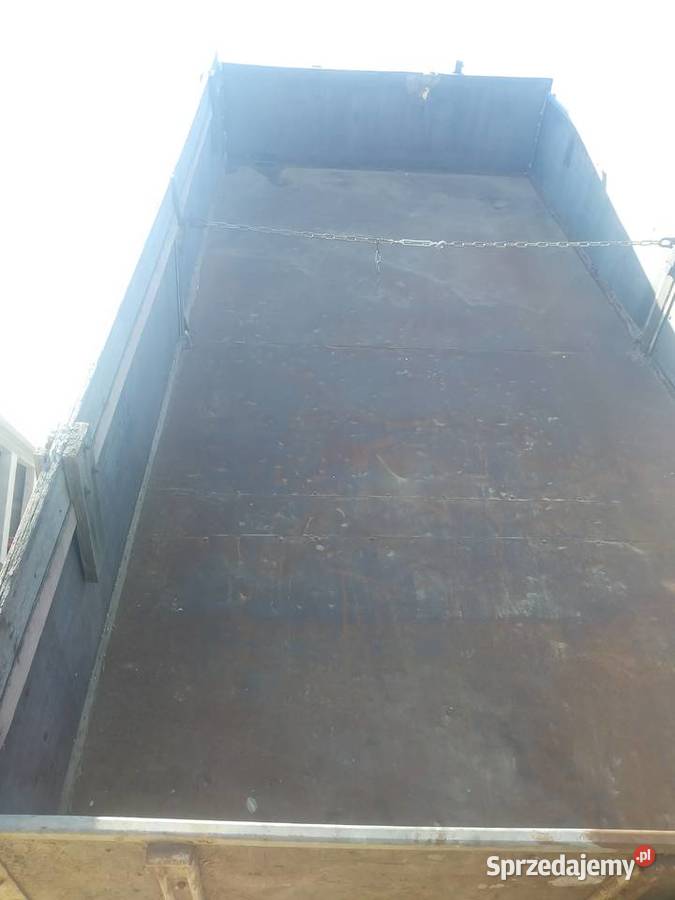 Przyczepa 3 stronny wywrot mocna nieuszkodzony kujawsko-pomorskie Pamiętowo