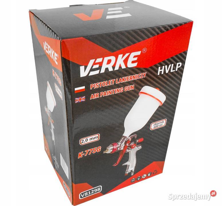 PISTOLET LAKIERNICZY DO MALOWANIA MALARSKI HVLP Chmielnik