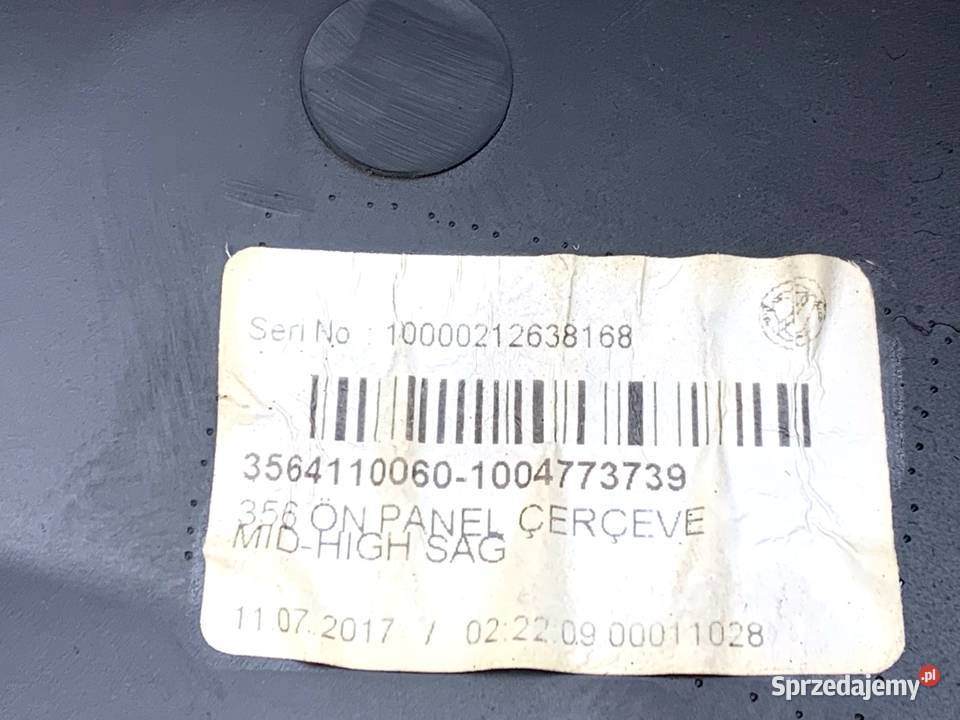 BOCZEK DRZWI PRAWY PRZÓD FIAT TIPO Kombi osobowe