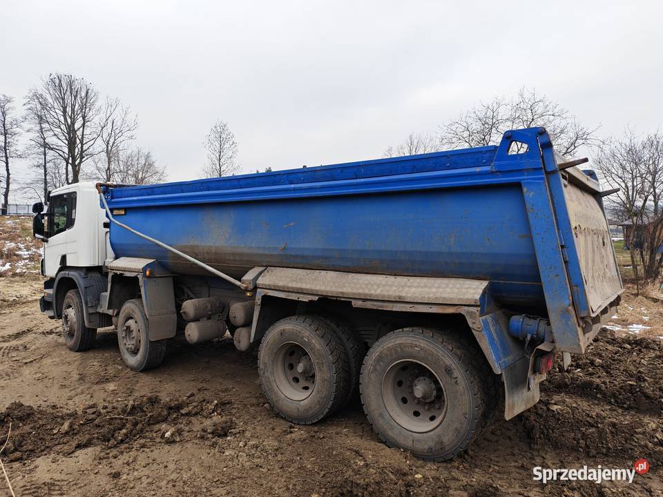 Wywrotka P360 Scania 8x4 6x4 Nowe opony 560000km Cieszyn sprzedam